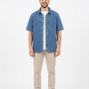 Men’s Casual Denim Shirt – Short Sleeve