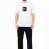 Men’s White T-Shirt – B Print