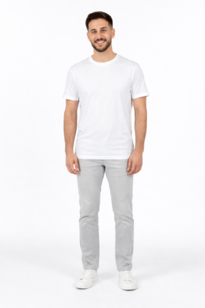 Jack & Jones Essentials White T-Shirt – Organic Cotton Jack & Jones Essentials White T-Shirt – Organic Cotton