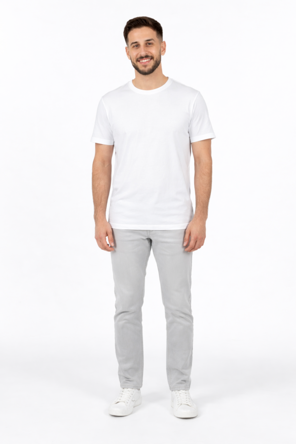 Jack & Jones Essentials White T-Shirt – Organic Cotton