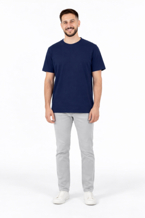 Men’s Navy Blue Basic T-Shirt Men’s Navy Blue Basic T-Shirt