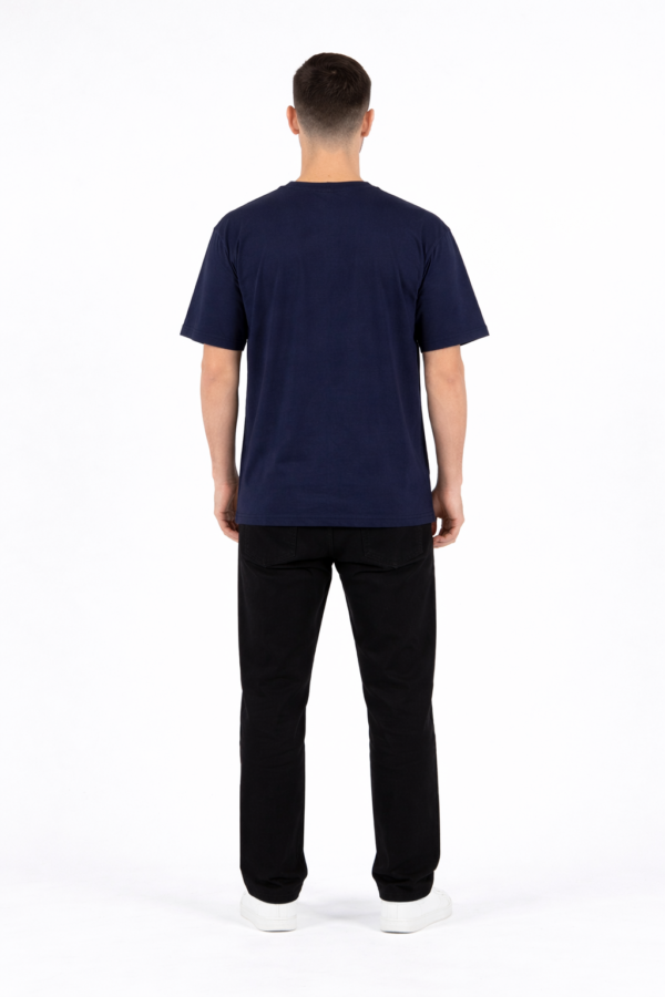 Men’s Navy Blue T-Shirt – Banana Print