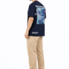 Men’s Navy Blue Graphic T-Shirt – Dragon Print