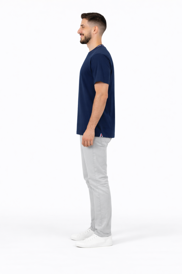 Men’s Navy Blue Basic T-Shirt