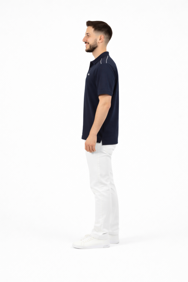 Men's Sports Polo Shirt – Navy Blue