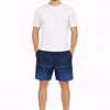 Men's Casual Drawstring Shorts – Blue
