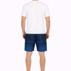 Men's Casual Drawstring Shorts – Blue