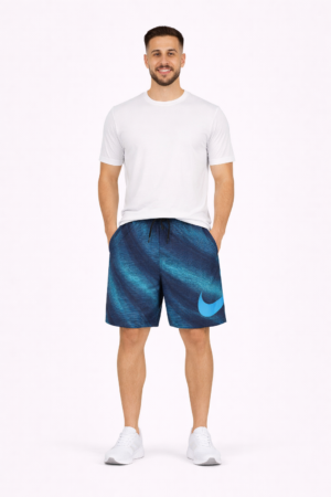 Men's Dri-FIT Training Shorts – Blue/Black | Nike Men's Dri-FIT Training Shorts – Blue/Black | Nike