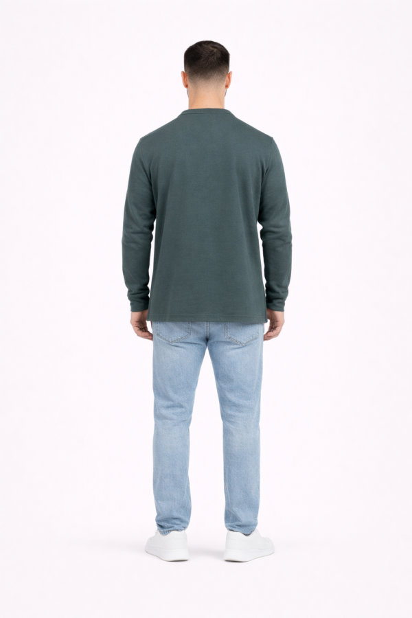 Men's Long Sleeve T-Shirt – Green | Tommy Hilfiger – L Men's Long Sleeve T-Shirt – Green | Tommy Hilfiger – L