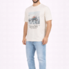 Men's Graphic T-Shirt – Waterlines Print | Tom Tailor – M