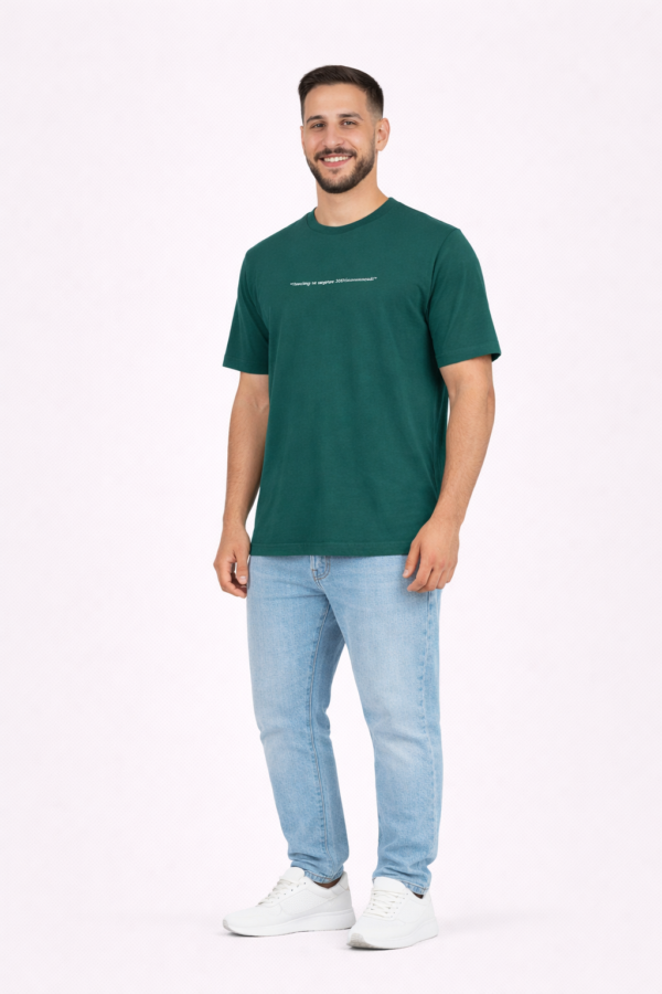 Men's Graphic T-Shirt – Abstract Back Print | WR – XXL