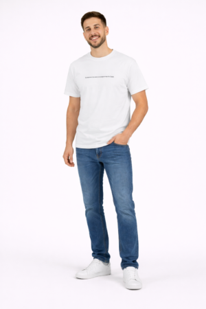 WR Men's Graphic T-Shirt – White – Relaxed Fit – XL WR Men's Graphic T-Shirt – White – Relaxed Fit – XL