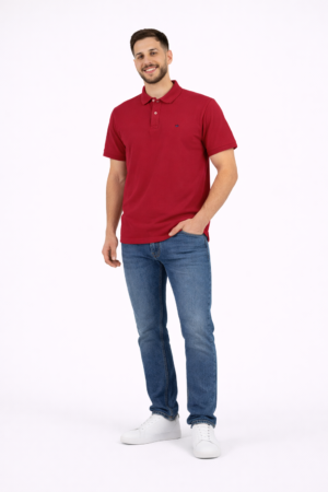 RALLY Men's Polo Shirt – Red – XL RALLY Men's Polo Shirt – Red – XL