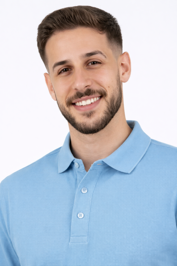 Tommy Hilfiger Men's Polo Shirt – Light Blue – L Tommy Hilfiger Men's Polo Shirt – Light Blue – L