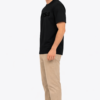 JONSA Black Relaxed Fit T-Shirt