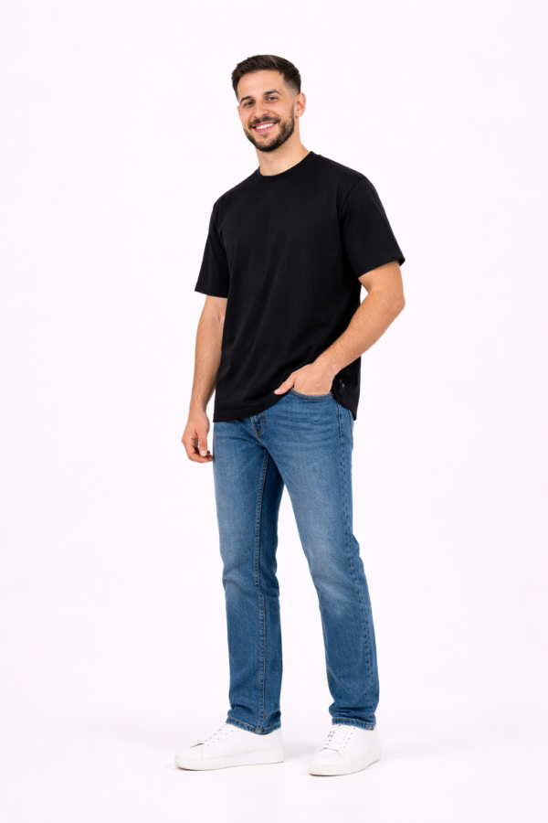 EGO Black Oversize T-Shirt L