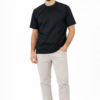 WR Black Relaxed Fit Raglan T-Shirt - L WR Black Relaxed Fit Raglan T-Shirt - L