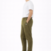 B Olive Green Casual Jogger Sweatpants for Men L & XL